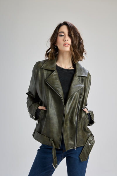 Campera Leather Anthem primera foto