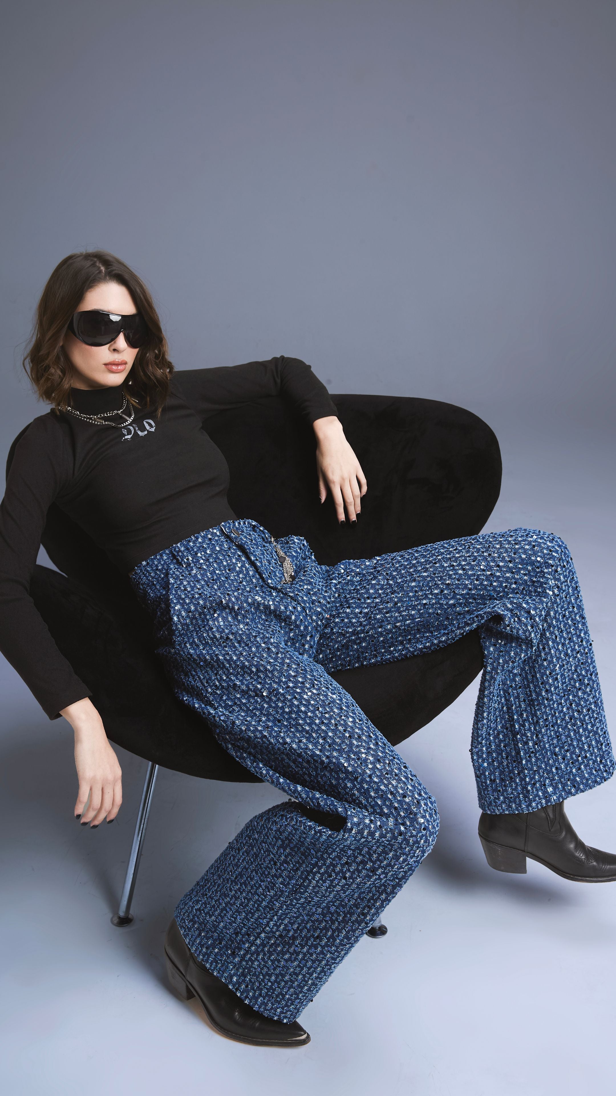 Remera Bad Choice y Jean Kiss Me