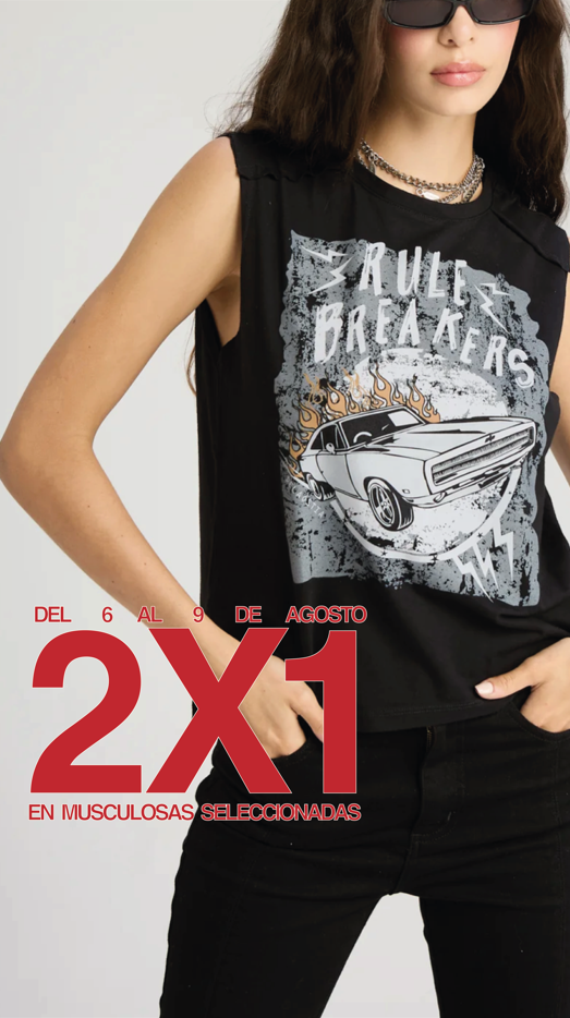 2x1 en musculosas